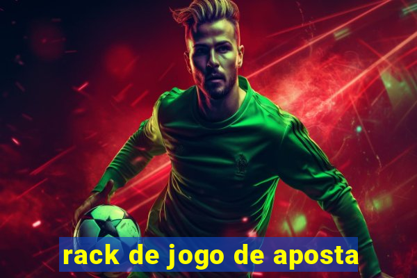 rack de jogo de aposta